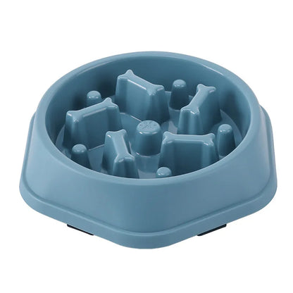 Anti-Choking Slow Feeder Dog Bowl Non-Slip Puzzle Dish for Small & Medium Dogs - Paw Care USA