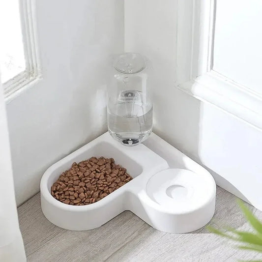 Automatic Drinking Pet Bowl Cat & Dog Bowl Dual-use Multi-functional Drinking And Feeding - Paw Care USA