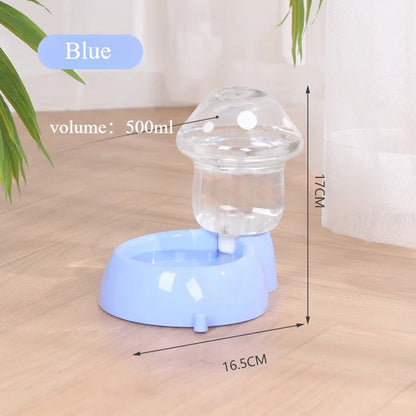 Cat Pet Automatic Feeder Water Dispenser Food Container Pet Bowl Water Storage Device Supply - Paw Care USA