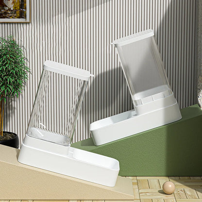 Automatic Pet Feeder & Water Dispenser Transparent Food Storage for Cats & Dogs - Paw Care USA