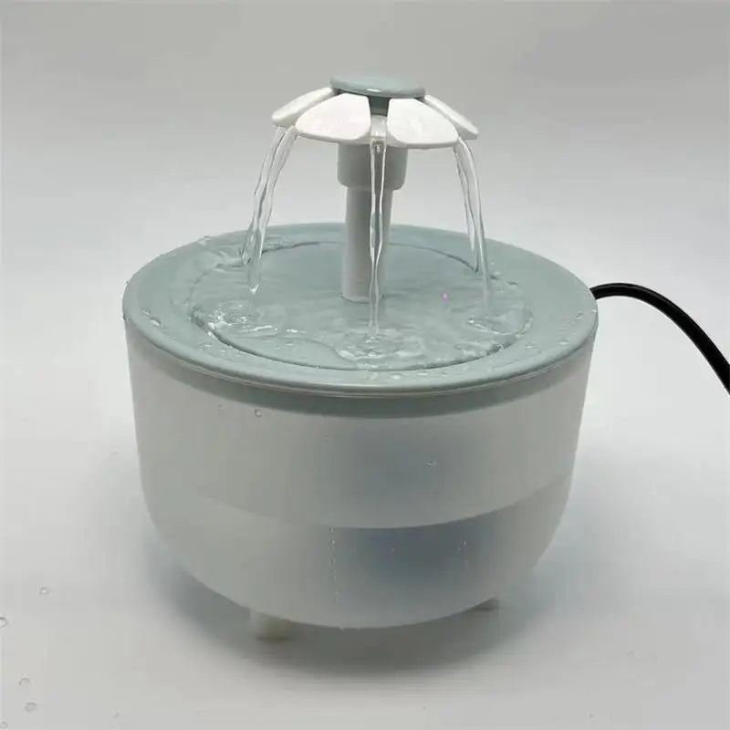 Automatic Pet Water Fountain – USB Powered, Silent, Recirculating Filter for Cats & Small Dogs 1.2L - Paw Care USA