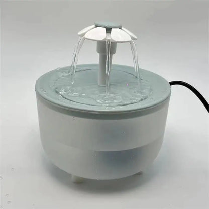 Automatic Pet Water Fountain – USB Powered, Silent, Recirculating Filter for Cats & Small Dogs 1.2L - Paw Care USA