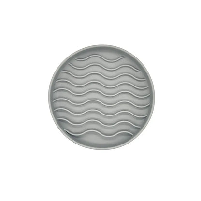 Anti-Slip Slow Feeder Bowl – Anti-Knockover Silicone Food Plate for Cats & Puppies - Paw Care USA