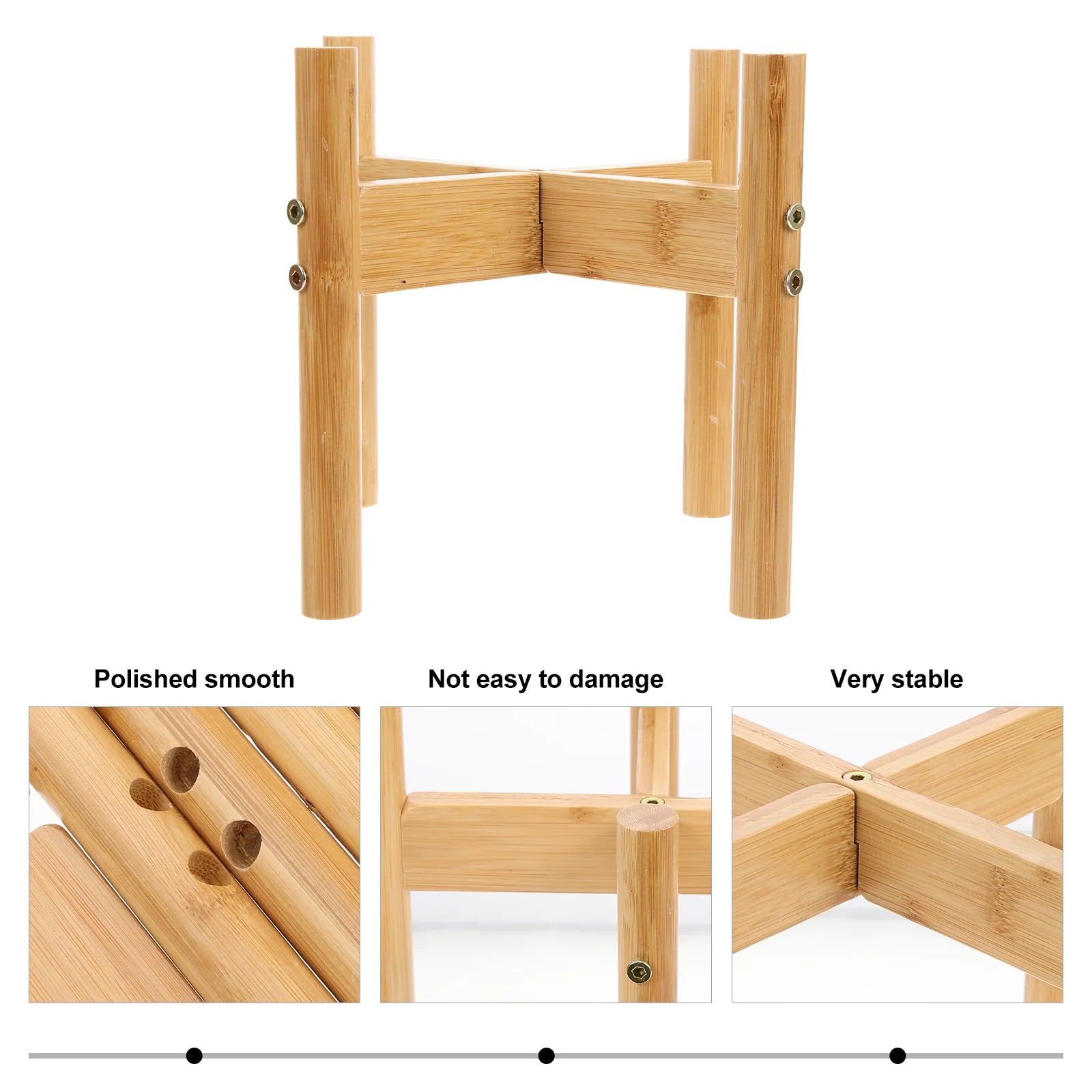 Bamboo Pet Bowl Stand – Elevated Cat & Dog Feeder - Paw Care USA