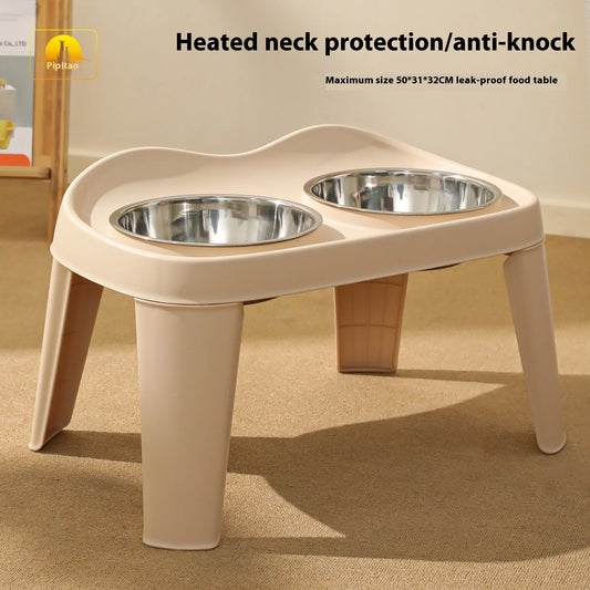 Elevated Pet Bowl Set – Anti-Slip, Splash-Proof & Easy to Clean - Paw Care USA