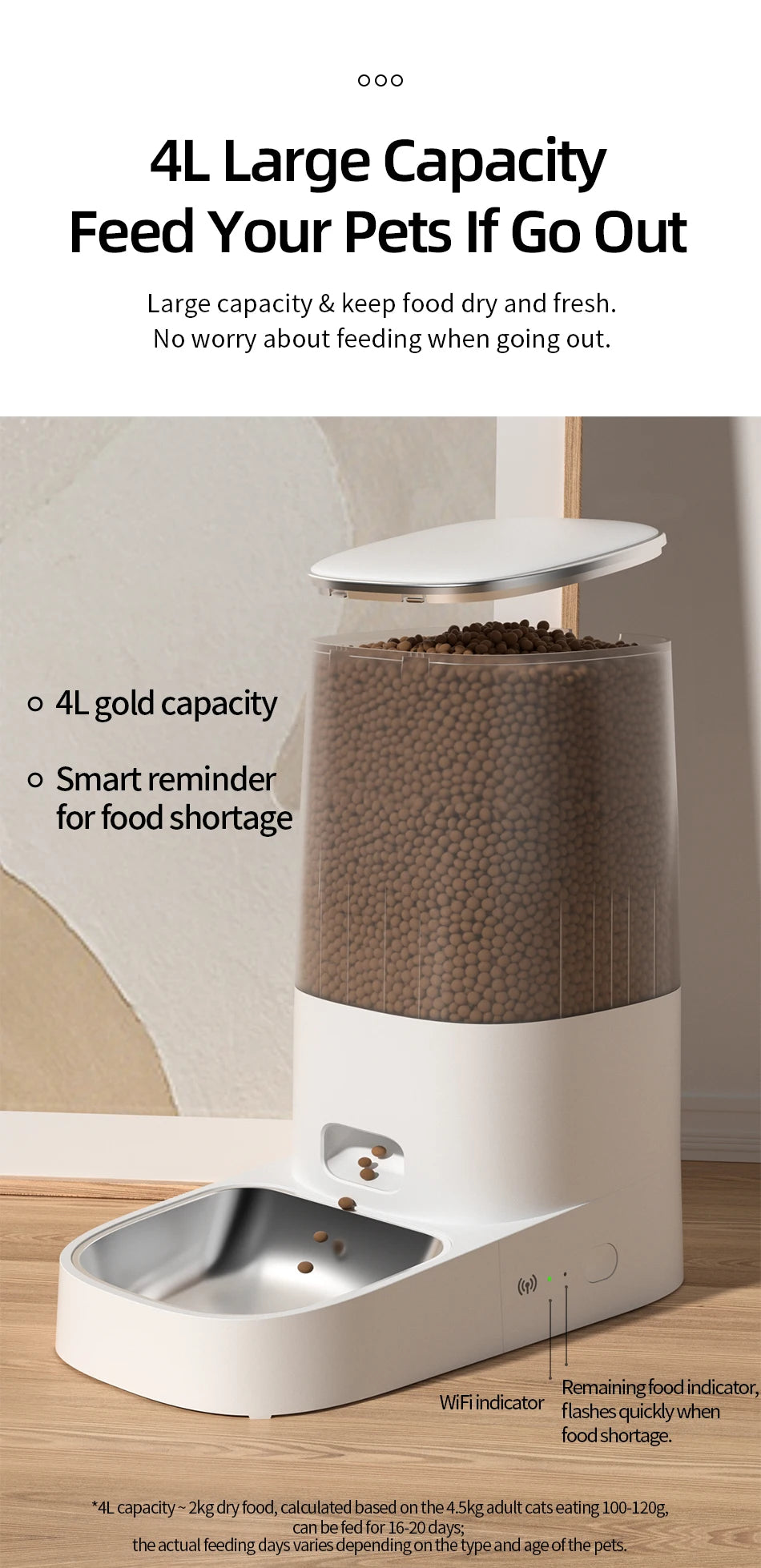 Automatic Dog Cat Feeder Pet Dispenser Remote Control Auto Feeder - Paw Care USA