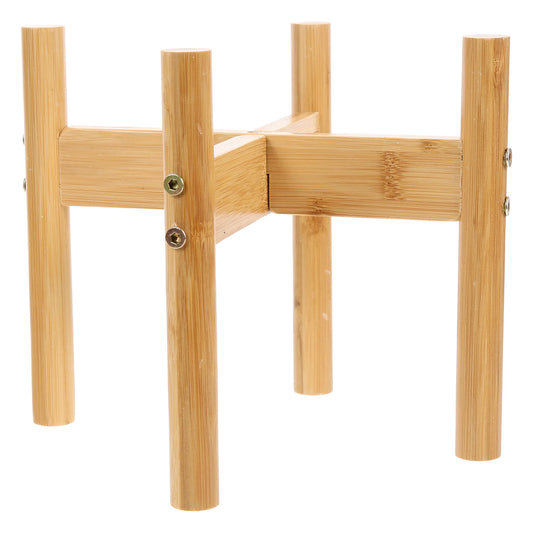 Bamboo Pet Bowl Stand – Elevated Cat & Dog Feeder - Paw Care USA