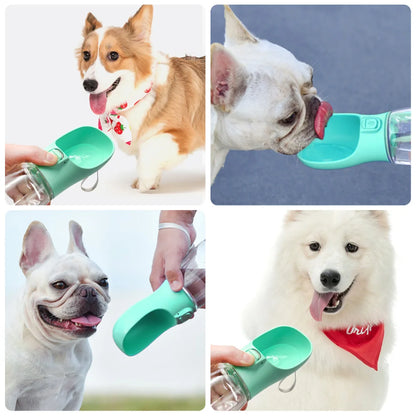 Portable Dog & Cat Water Bottle For Small Large Dogs Cat Outdoor Leakproof Walking Drinking Bowls Pet Supplies - Paw Care USA