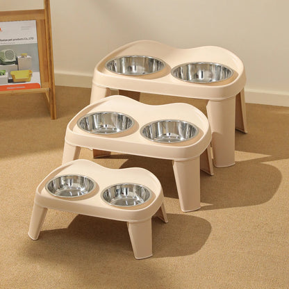 Elevated Pet Bowl Set – Anti-Slip, Splash-Proof & Easy to Clean - Paw Care USA