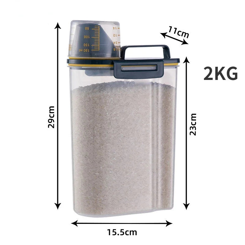 Premium Pet Food Storage Container Large, Durable & Easy to Clean for Dogs & Cats - Paw Care USA