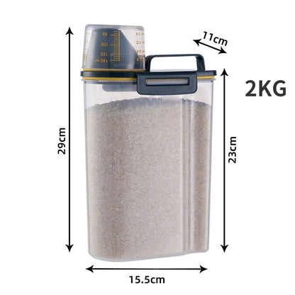 Premium Pet Food Storage Container Large, Durable & Easy to Clean for Dogs & Cats - Paw Care USA