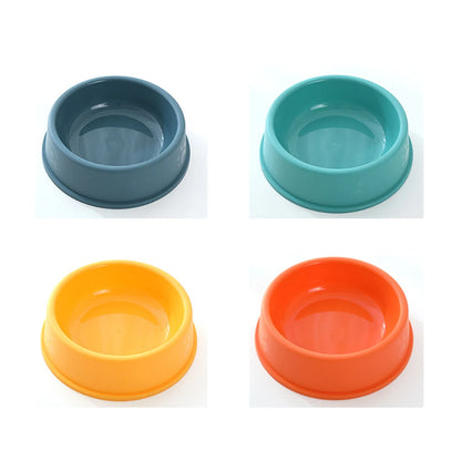 Premium Pet Feeding Bowl Solid Color, Easy to Clean Food & Water Dish for Cats & Puppies - Paw Care USA