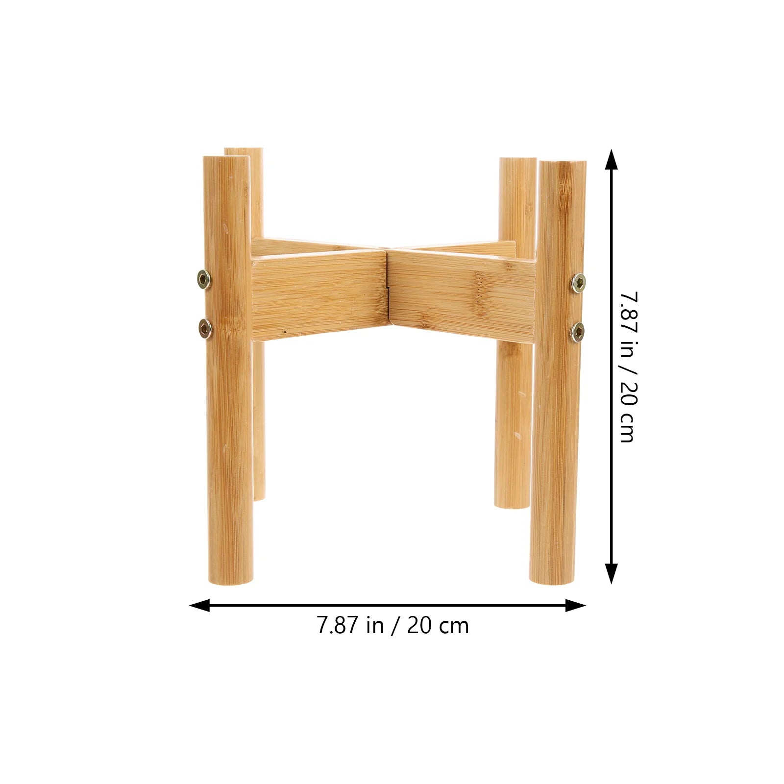 Bamboo Pet Bowl Stand – Elevated Cat & Dog Feeder - Paw Care USA