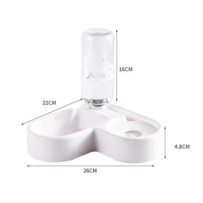 Automatic Drinking Pet Bowl Cat & Dog Bowl Dual-use Multi-functional Drinking And Feeding - Paw Care USA