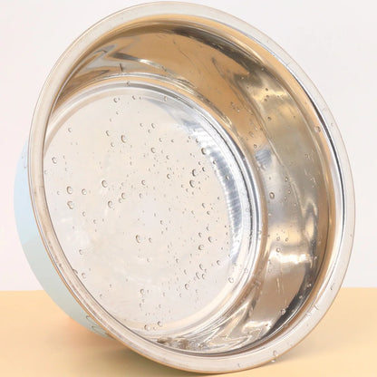 Durable Stainless Steel Pet Bowl – Cute Anti-Skid Design for Cats & Dogs - Paw Care USA