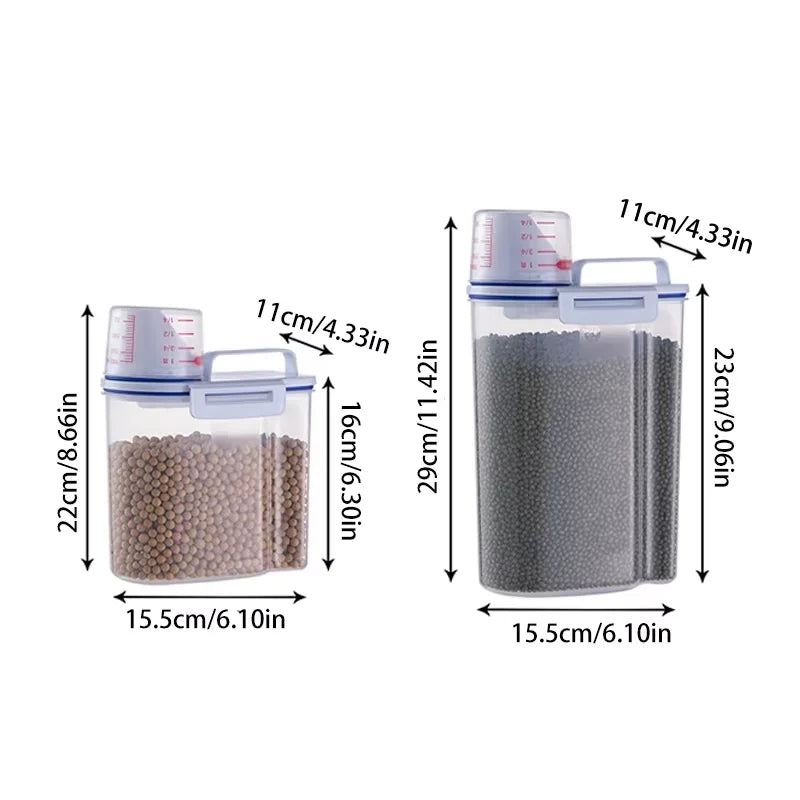 Premium Pet Food Storage Container Large, Durable & Easy to Clean for Dogs & Cats - Paw Care USA