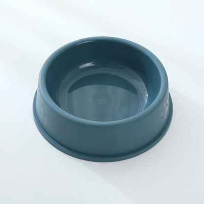 Premium Pet Feeding Bowl Solid Color, Easy to Clean Food & Water Dish for Cats & Puppies - Paw Care USA
