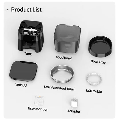 Automatic Cats Dog Pet Feeder Button Version Auto Food Dispenser Smart Control - Paw Care USA