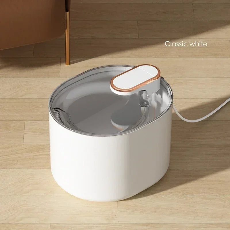 3L Ultra Silent Pet Water Fountain – LED Light, USB Powered, Automatic Drinking Dispenser for Cats & Dogs - Paw Care USA