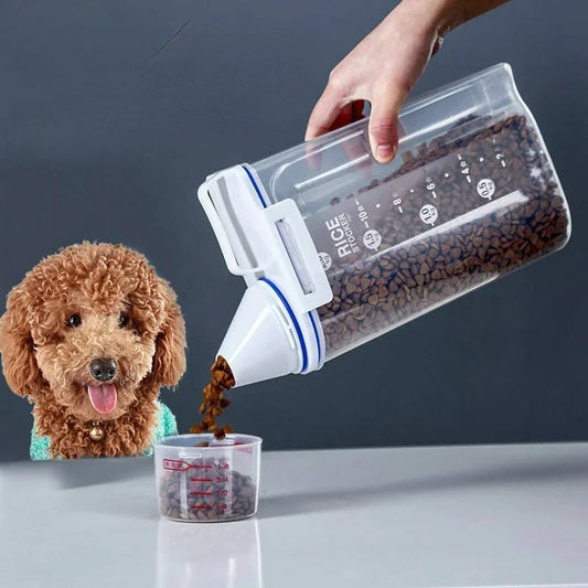 Premium Pet Food Storage Container Large, Durable & Easy to Clean for Dogs & Cats - Paw Care USA