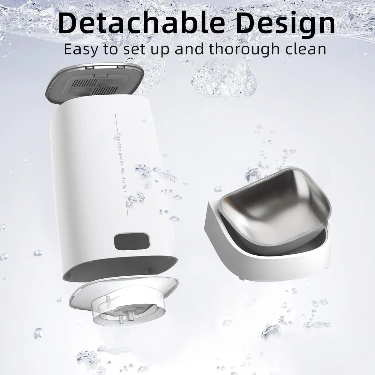 Automatic Dog Cat Feeder Pet Dispenser Remote Control Auto Feeder - Paw Care USA