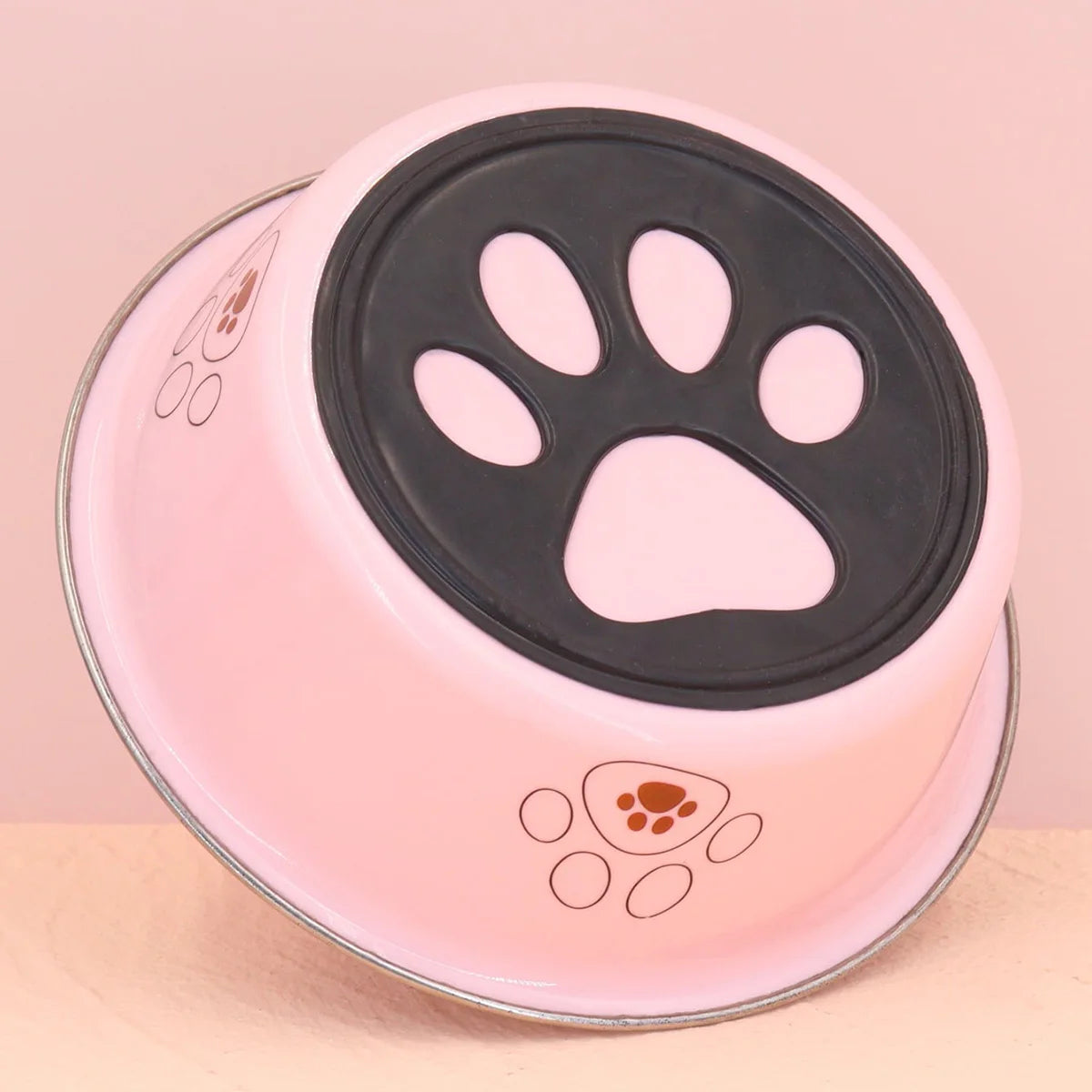 Stainless Steel Pet Bowl – Easy to Clean Food & Water Dish for Cats & Dog - Paw Care USA