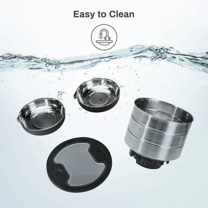 Smart WiFi Automatic Pet Feeder 4.5L Food Dispenser with Dual Stainless Steel Bowls - Paw Care USA