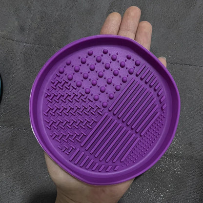 Anti-Slip Slow Feeder Bowl – Anti-Knockover Silicone Food Plate for Cats & Puppies - Paw Care USA
