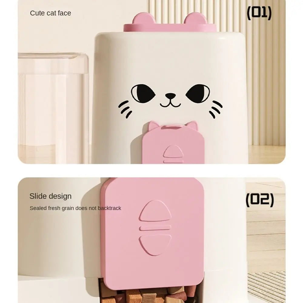 2in 1 Automatic Cat Feeder & Water Fountain  Large Capacity, Leakproof, Detachable Design - Paw Care USA