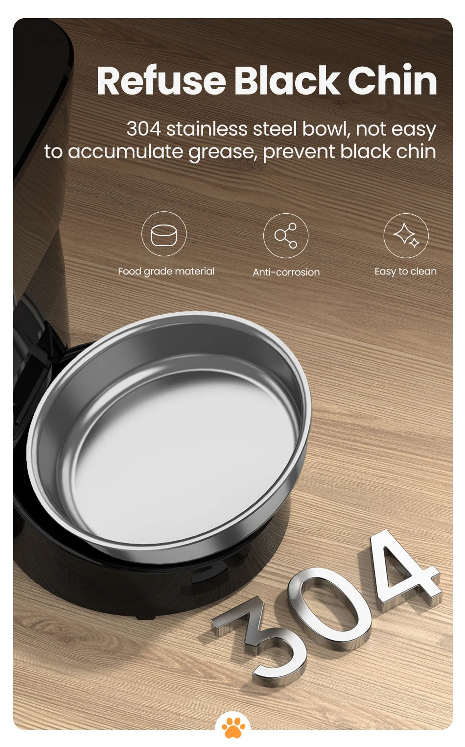 Automatic Cats Dog Pet Feeder Button Version Auto Food Dispenser Smart Control - Paw Care USA