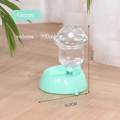 Cat Pet Automatic Feeder Water Dispenser Food Container Pet Bowl Water Storage Device Supply - Paw Care USA