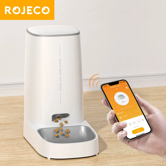 Automatic Dog Cat Feeder Pet Dispenser Remote Control Auto Feeder - Paw Care USA