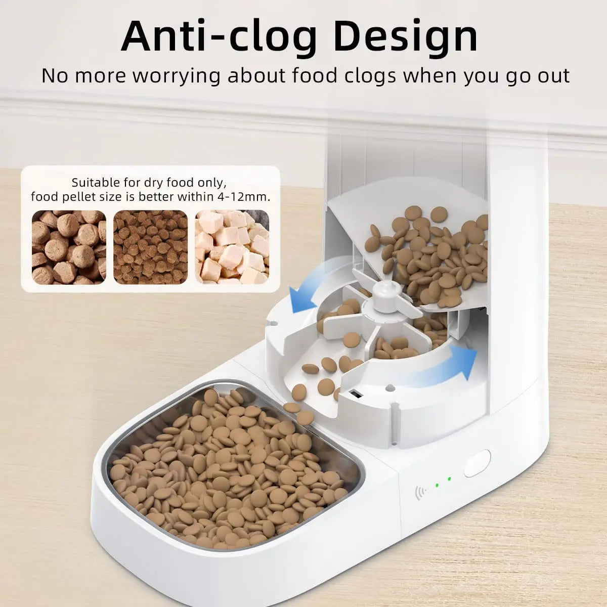 Automatic Dog Cat Feeder Pet Dispenser Remote Control Auto Feeder - Paw Care USA