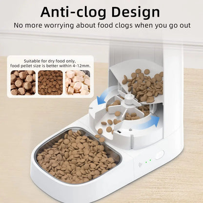 Automatic Dog Cat Feeder Pet Dispenser Remote Control Auto Feeder - Paw Care USA